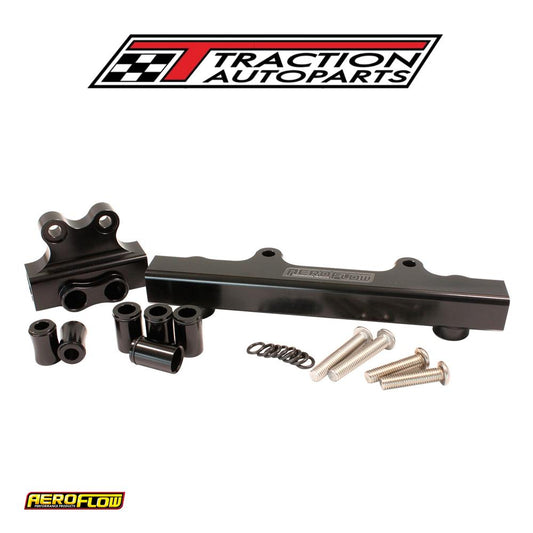 Rotary Fuel Rail Kit Series 4 & 5. Mazda Rx 7 Black Gen 2