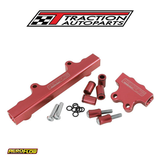 Rotary Fuel Rail Kit Series 4 & 5. Mazda Rx 7 Red Gen 2