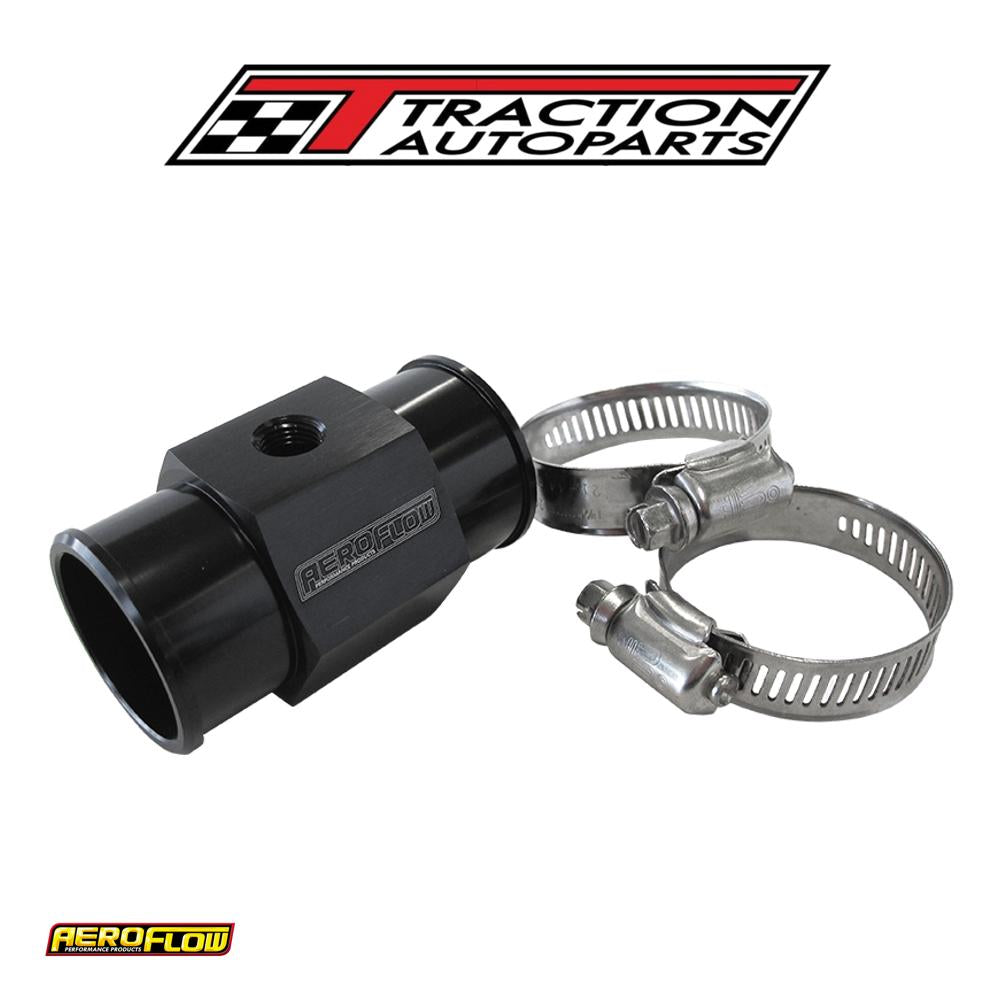 1-1/4" 32 mm Water Temp Hose Adapter W/ 1/8" Npt Gauge Port