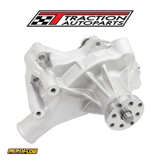 Small Block Chev Long Water Pump Natural Cast Sbc