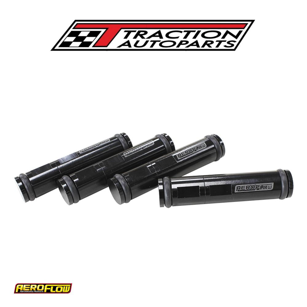Injector Blanking Inserts 14 mmfull & 3/4 Length Black 4 Pack