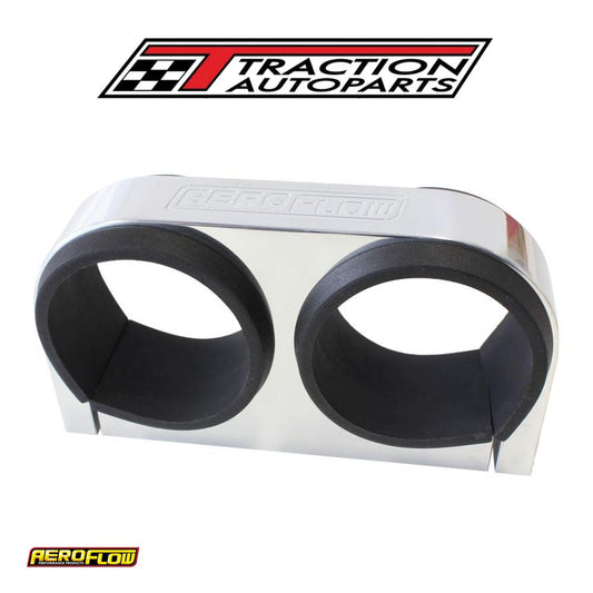 Billet Fuel Pump Bracket Boschpolish Dual Suits Bosch / Af 49