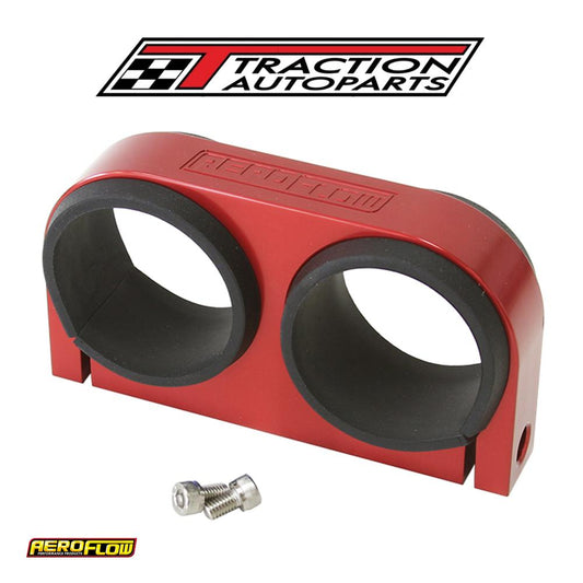 Billet Fuel Pump Bracket Boschred Dual Suits Bosch / Af 49