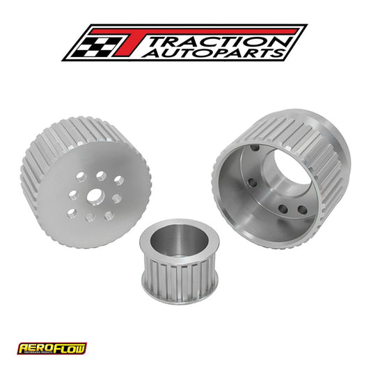 Gilmer Drive Kit - Silver Ford 289-351 w, 302-351 c