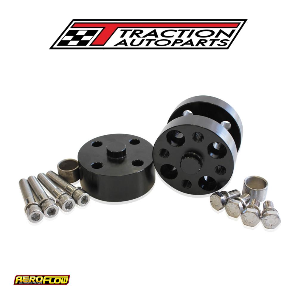 Water Pump Fan Spacer Kit 1" Black Suit 5/8 Or 3/4 Centre