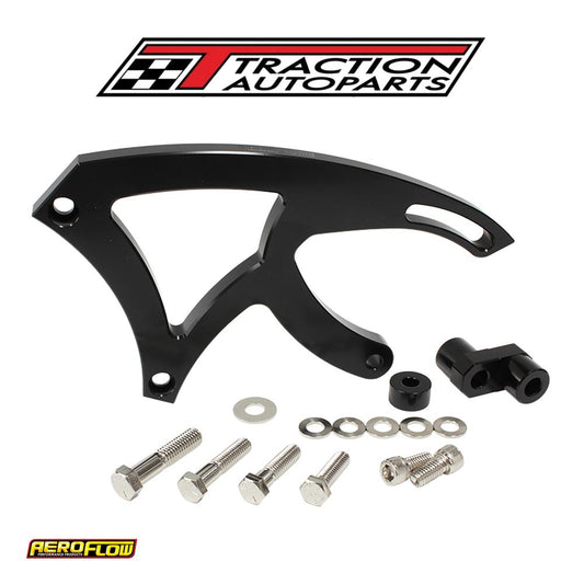 Black Clev Power Steer Bracketsuit Saginaw P/steer Pumps