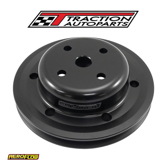 Black Water Pump V Pulley Holden V 8 Hq-wb