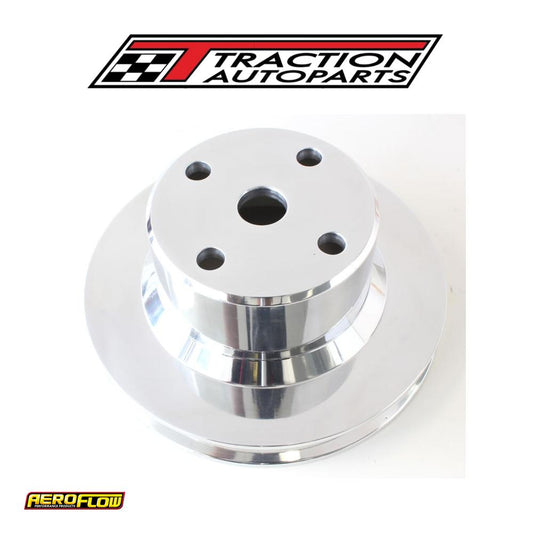 Holden V 8 Water Pump V Pulley Suit Vn-on Jumbo Pump Polished