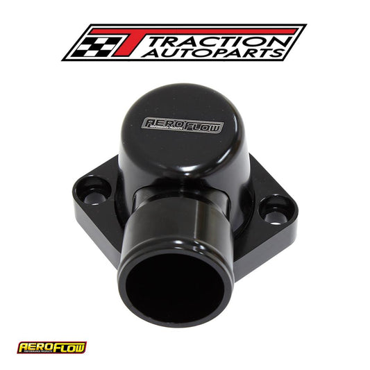 Ford Bb 429 - 460 Swivel Black Thermostat Housing Bbf Aeroflow - Af 64-4037 blk
