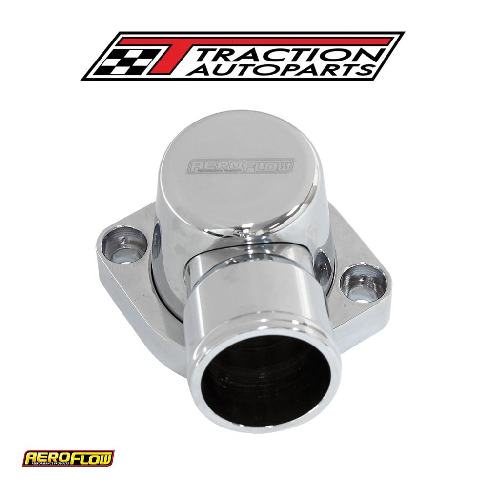Ford Bb 429 - 460 Swivel Chrome Thermostat Housing Bbf Aeroflow - Af 64-4037 c