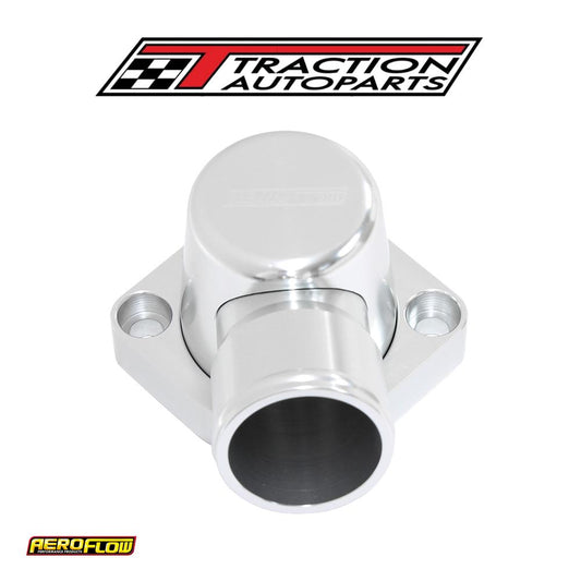 Ford Bb 429 - 460 Swivel Silver Thermostat Housing Bbf Aeroflow - Af 64-4037 s