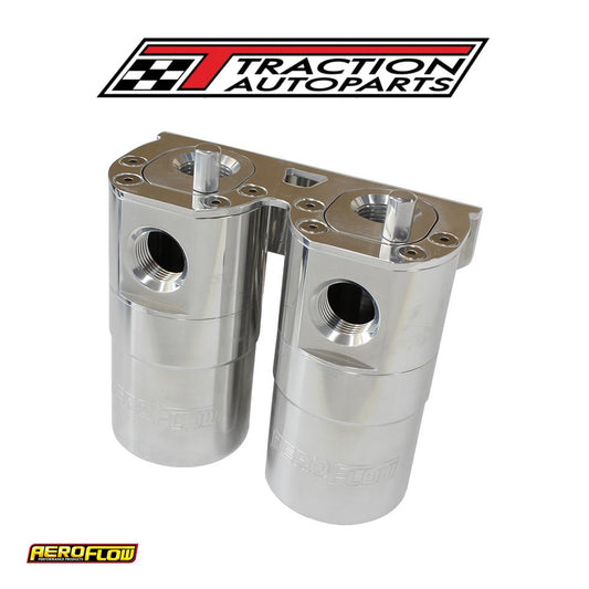 Dual Catch Can -10 orb Air / Oil Separator Diesel