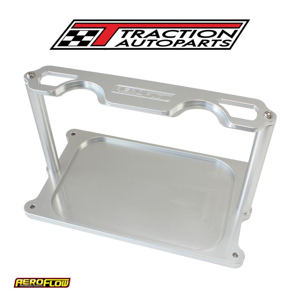 Battery Hold Down Tray Polished Billet Optima Aeroflow- Af 64-4366