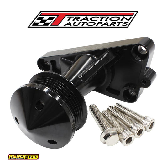 Gm Ls Power Steering Delete Idler Bracket And Pulley Black