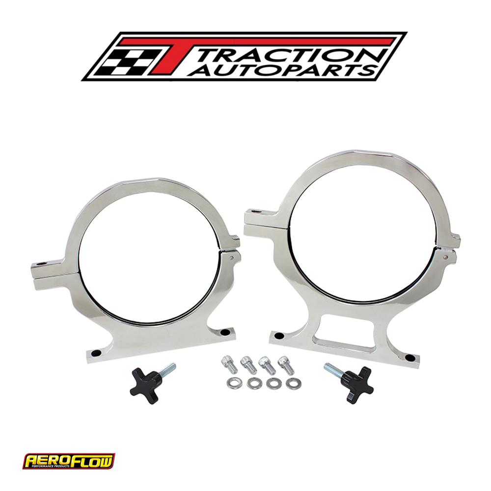 Nos Bottle Billet Brackets *pair* Polished Nitrous