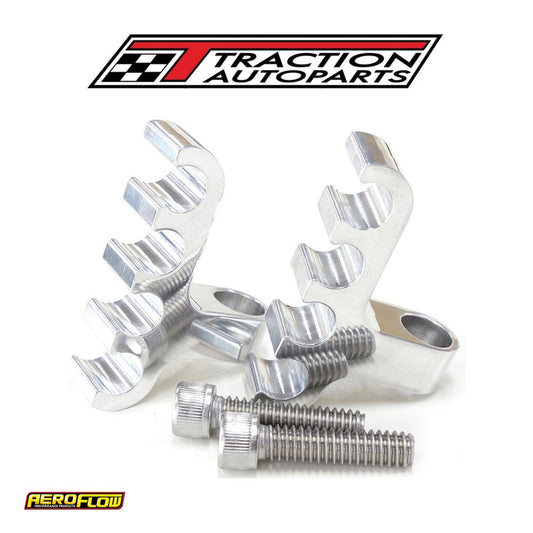 Polished 4 Wire Lead Separatorbolt Into Valve Cover Pair