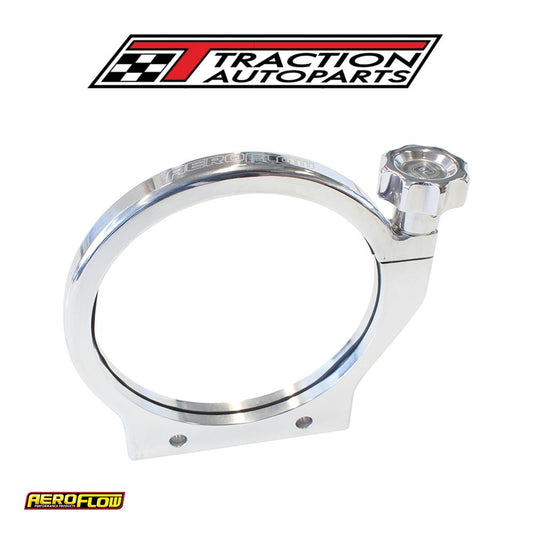 Aeroflow Billet Bottle Mount 3.5"/88.9 mm Polished