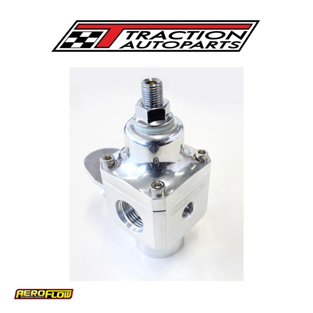 2 Port Fuel Pressure Regulatorpolished 750+ Hp @ 4-12 Psi