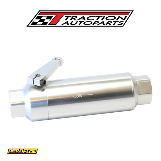 -12 orb Inline Filter With Ballvalve Stainless Steel 60 Micr