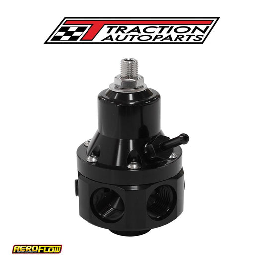 2000 hp Efi Fuel Pressure Reg 4 Port -8 orb E 85 Alcohol Black