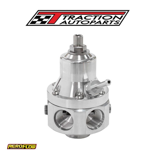 2000 hp Efi Fuel Pressure Reg 4 Port -8 E 85 Alcohol Polished