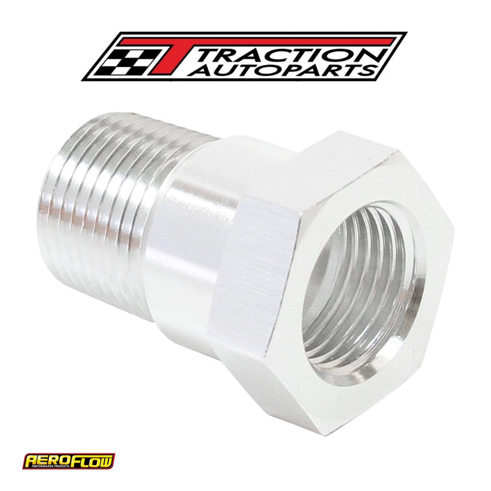 Temperature Probe Adapter Silver 1/2" Male 5/8" Female