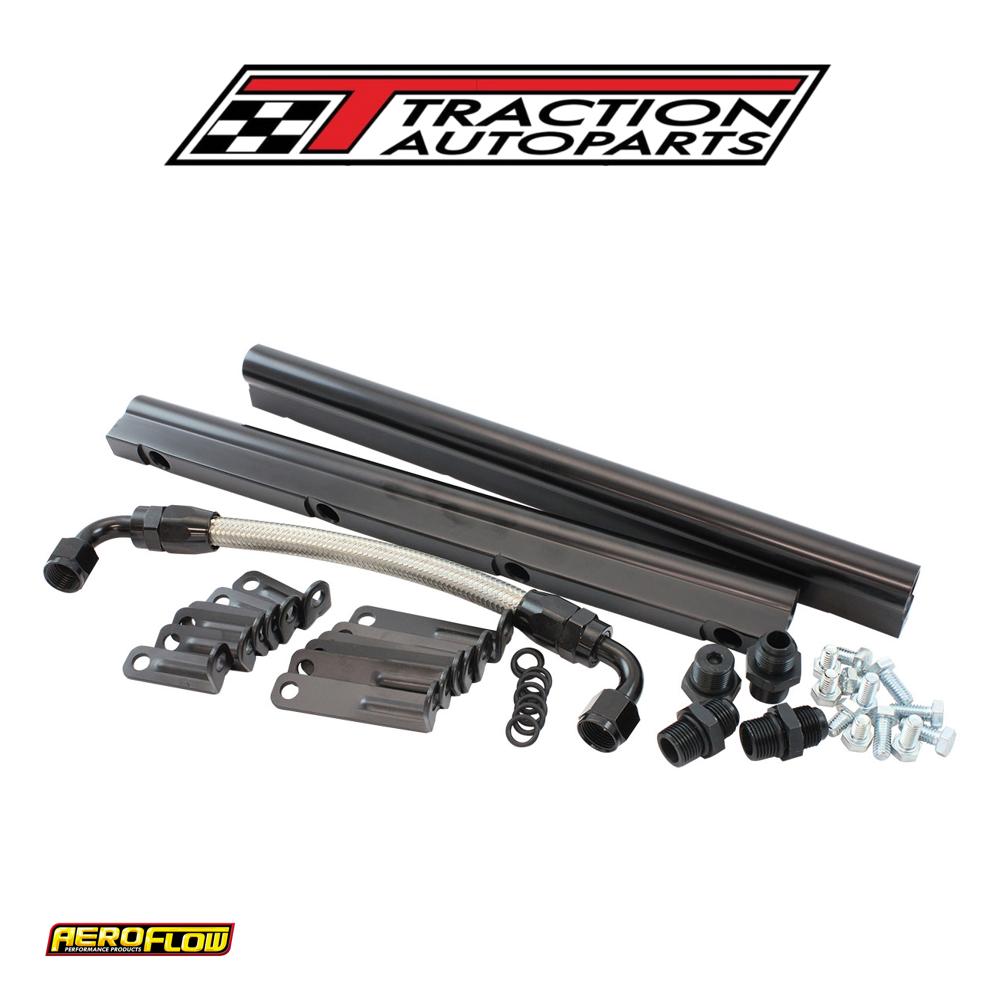 Gm Ls Fuel Rail Kit Efi Intakemanifold Cathedral Port Ls 1 Ls 2 Aeroflow - Af 6999-5000