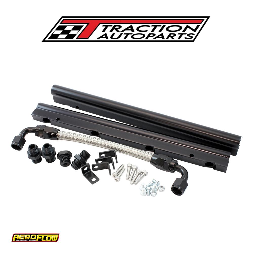 Gm Ls Fuel Rail Kit Efi Intakemanifold Cathedral Hi Rise Ls 1 ls 2 Aeroflow - Af 6999-5001