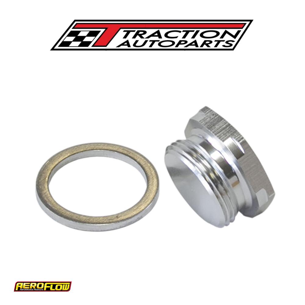 Holley Inlet Bowl Blank Plug Silver 7/8" X 20 Plug / Blank