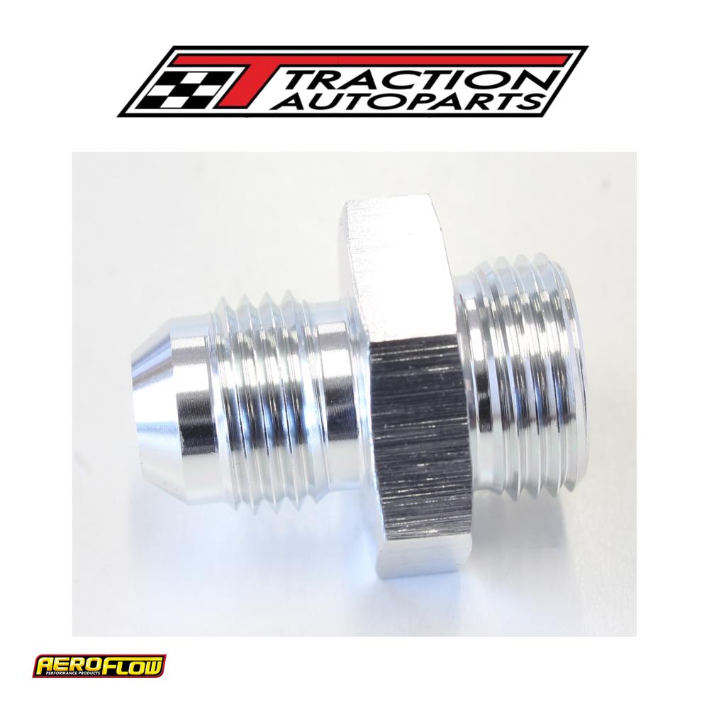 Carter/edelbrock Fitting -6 Silver 5/8" X 20 To -6 an