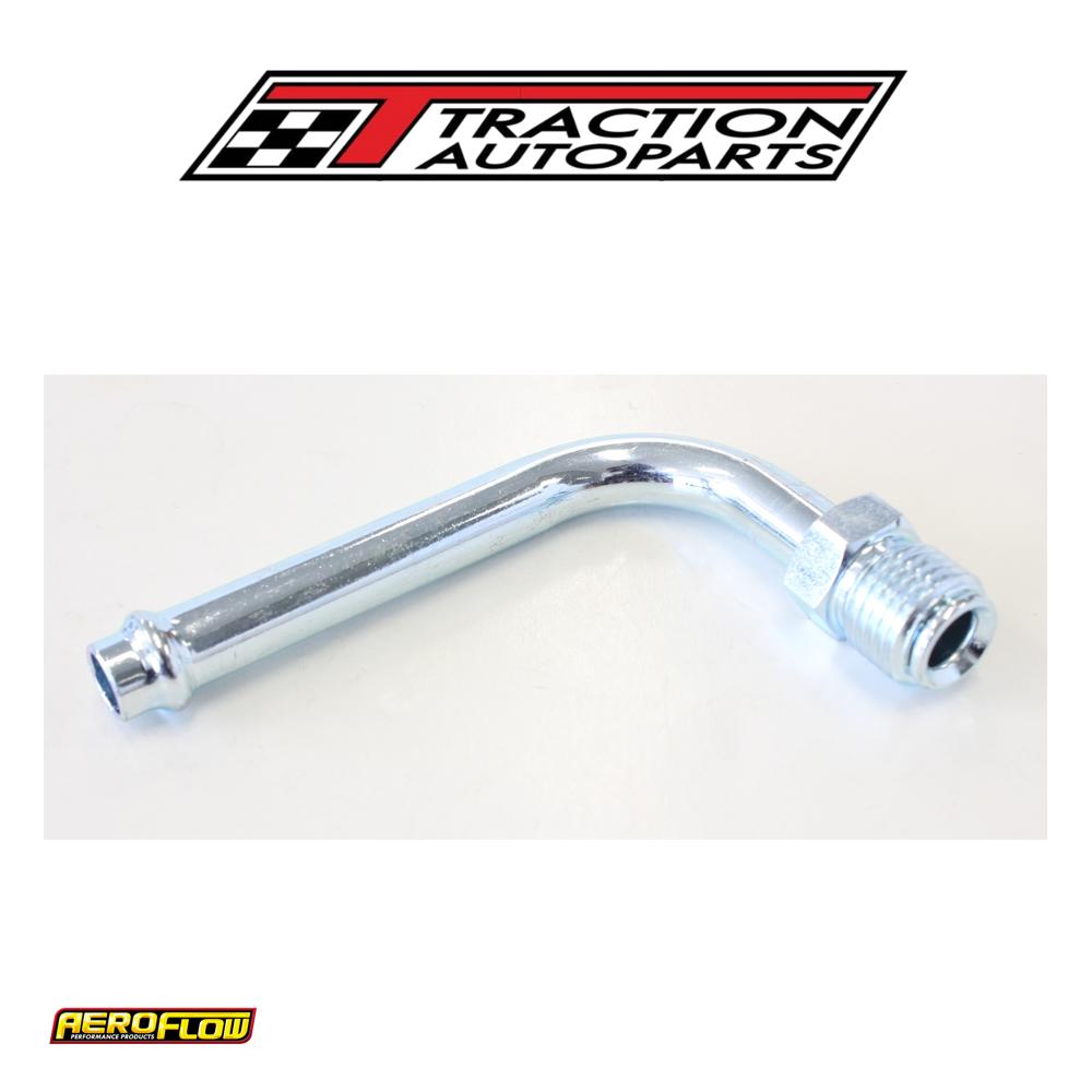 Holley / Stromberg Inlet Fitti 1/2"-20 Thread To 5/16" 90 Deg