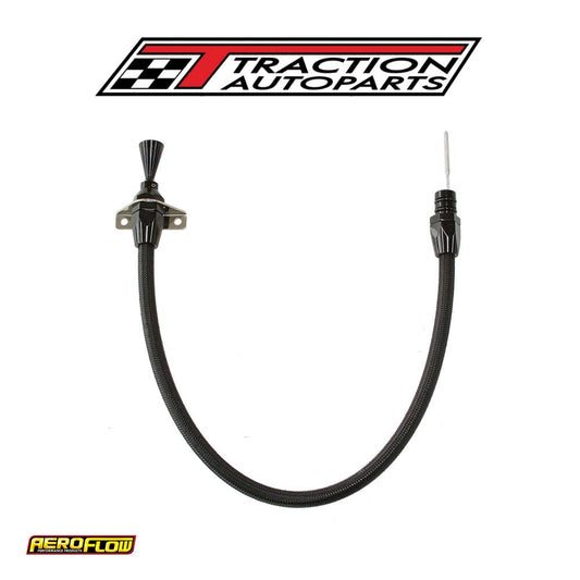 Gm Th 350 Th 400 Trans Dipstick Firewall Mount Black Finish