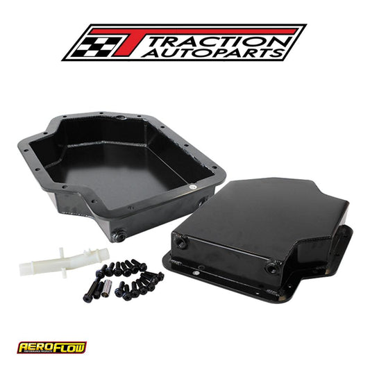 Th 400 3" Deep Fabricated Transmission Pan Inc Filter Extensi