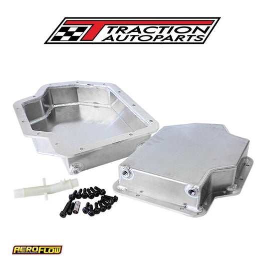 Th 400 3" Deep Fabricated Transmission Pan Inc Filter Extensi