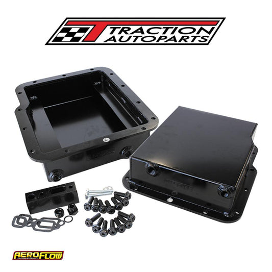 Powerglide 3" Deep Fabricated Trans Pan Inc Filter Extension