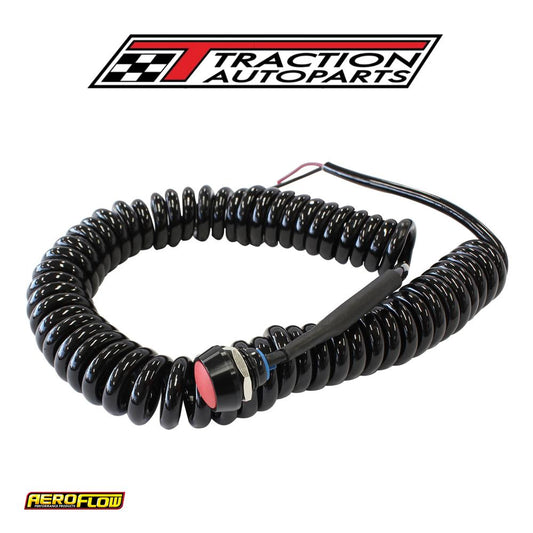 Bang Shift Momentary Button Spiral Cord Switch Red