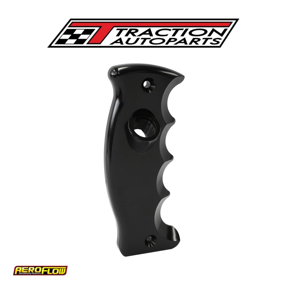 Button Pistol Grip Side Plate Drivers Side Handle Black