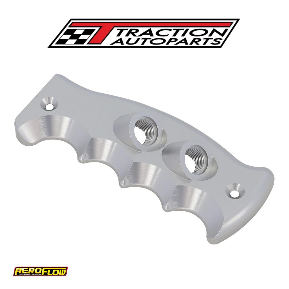 Dual Button Pistol Grip Side Plate Drivers Handle Silver