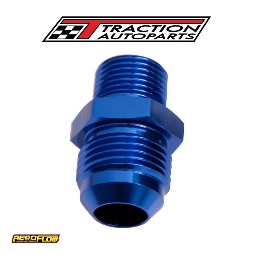 Metric M 12 X 1.25 To -4 an Blue Male M 12 X 1.25 mm To -4 an