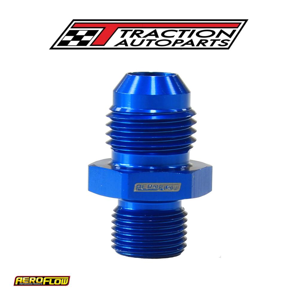 Metric M 12 X 1.0 mm To -6 an Blue Male M 12 x 1.0 mm To -6 an