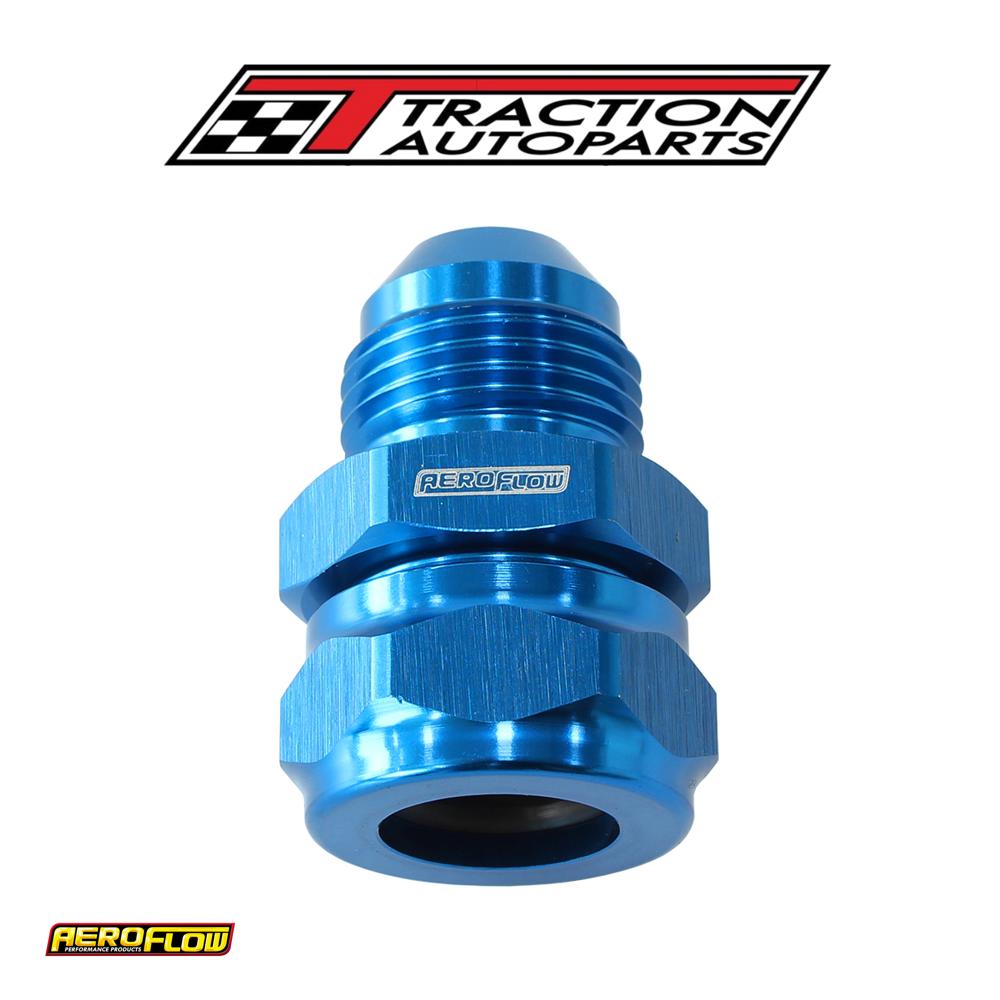 5/8" Barb To -10 an Adapter Blue Convert Male Barb To An