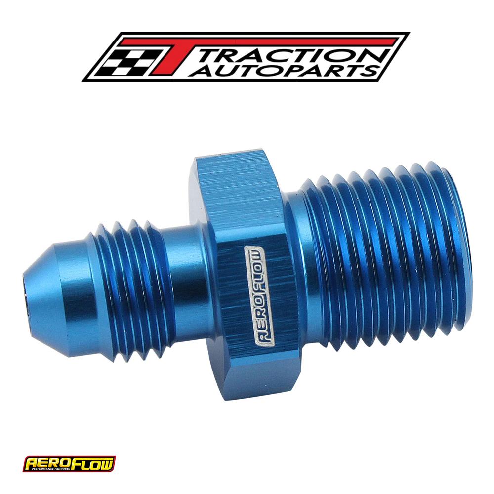 Metric M 14 X 1.25 mm To -4 an Blue Male M 14 X 1.25 mm To -4 an