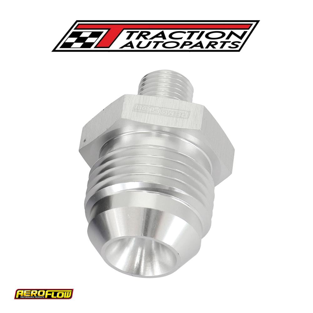 Metric M 10 X 1.0 mm To -10 an Silver Male M 10 x 1.0 mm To -10 an