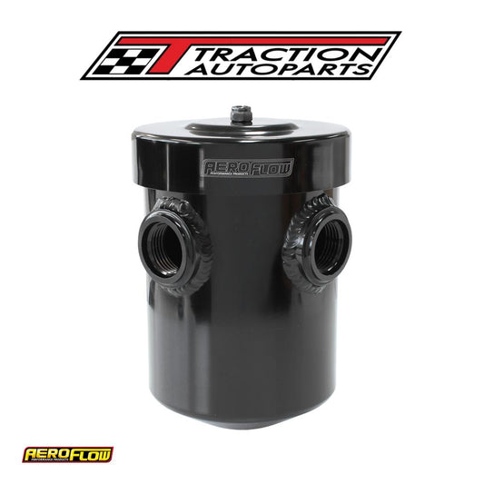 Dry Sump / Breather Tank, Internal Baffling Can Vent To Atmo