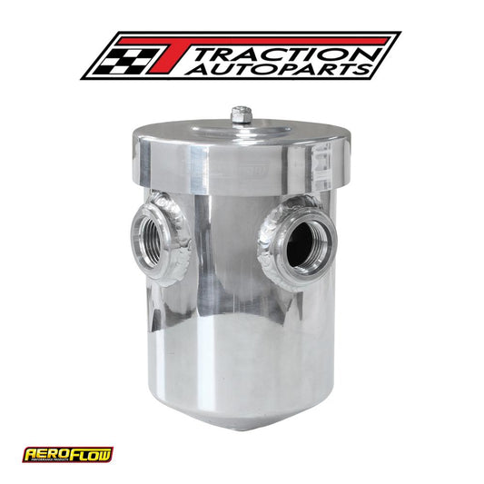 Dry Sump / Breather Tank, Internal Baffling Can Vent To Atmo