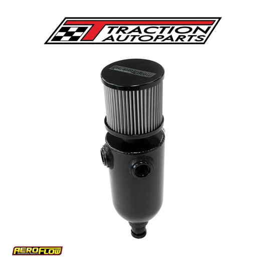 Univ Breather Tank 2 x -8 orb 6.5 x 3.5" S/s Billet Breather