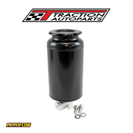 Round Universal Washer Tank Black 163 mm H X 88 mm Dia