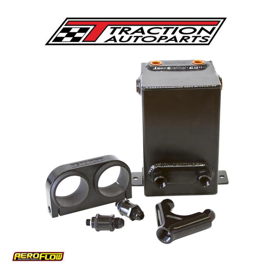 Dual Fuel Pump Surge Tank Kit Black 3.1 l Capacity