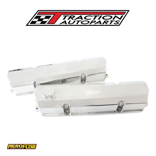 253 308 Holden Fabricated Valve Covers Polished Early