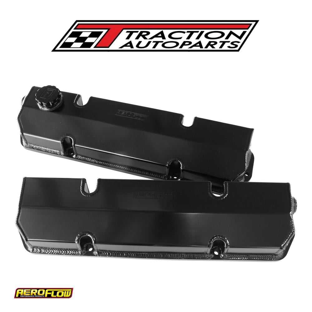 304 Efi Holden Fabricated Valve Covers Black Late